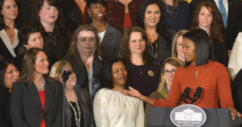 Alumna honored at White House