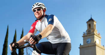 “If kids are engaged in positive team-building exercises, those can create life skills—motivation, planning, conflict resolution.” —Andrew Wall, Naslund Endowed Dean of the School of Education (Photo by William Vasta)