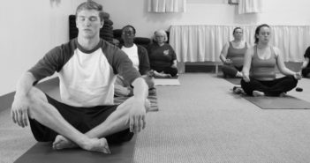 Meditation has measurable physiological effects, according to a new study by U of R faculty and students. (Photo by Taylor Matousek '18)